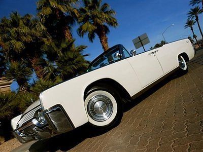 1961 lincoln continental convertible highly desirable suicide door no reserve!