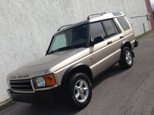 2002 land rover discovery sd low miles clean carfax 4x4 tow package garage kept