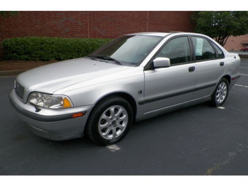 2000 volvo s40 southern owned sunroof heated leather seats wood trim no reserve