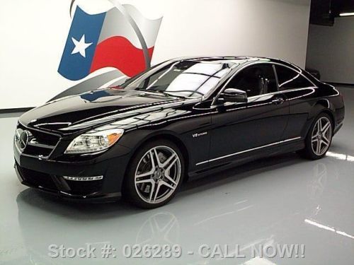 2011 mercedes-benz cl63 amg sunroof nav night vision 6k texas direct auto