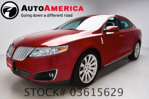 18k one 1 owner low miles 2010 lincoln mks  3.7l fwd nav heated leather roof