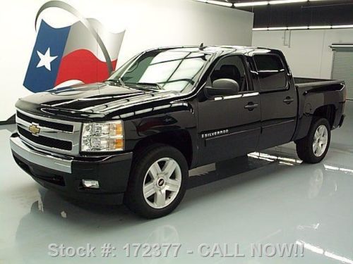 2008 chevy silverado 2lt crew leather nav 20&#039;s 55k mi texas direct auto