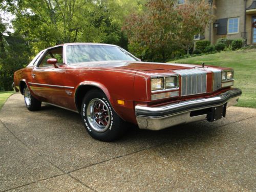 All original 1977 cutlass supreme brougham only 11,560 documented miles