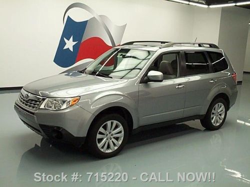 2011 subaru forester 2.5x premium awd sunroof only 54k texas direct auto
