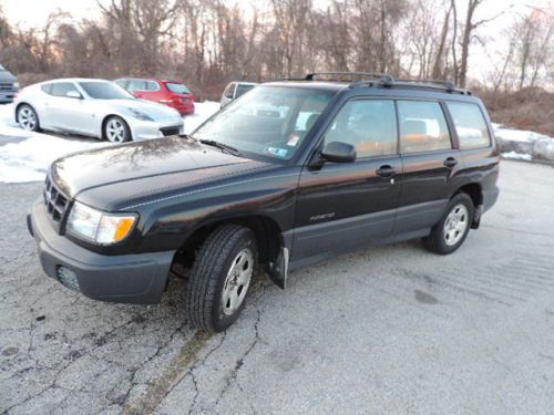 1999 subaru forester, one owner, no accidents, no reserve, low miles