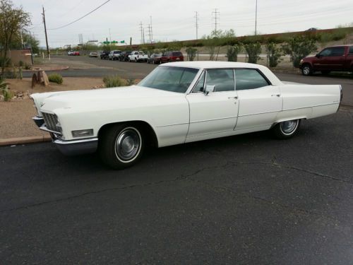 1968 cadillac deville base hardtop 4-door 7.7l