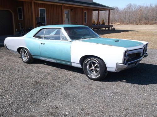 1967 gto real deal 4bbl - 400 ho - 4 speed - complete numbers matching car phs