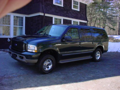 2003 ford excursion limited.4 wheel drive,loaded,great tow vehicle,very clean