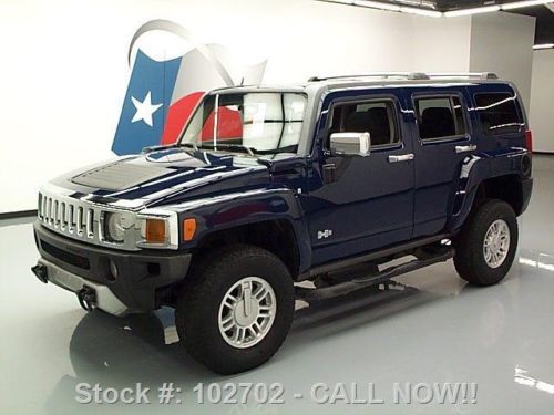 2009 hummer h3 4x4 automatic sunroof side steps 63k mi texas direct auto
