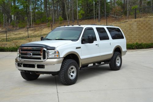 Ford excursion limited / 7.3 diesel / 4x4 / truly amazing cond / dvd / bfg tires
