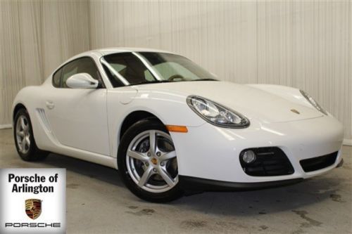 2009 porsche cayman coupe pdk low miles white heated seats bluetooth clean