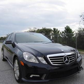 2010 mercedes-benz blue/black e350 sport!