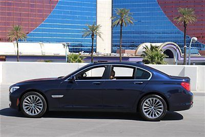 2012 bmw 740i twin turbo+convenience package+navigation+backup camera+bmw apps