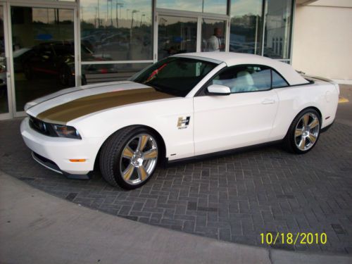 2010 ford mustang gt convertible 435hp v8 hurst pace car