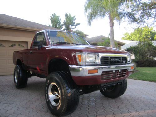 Find New 1990 Toyota Tacoma 4x4 6cly 5 Speed Alloy Wheels 33