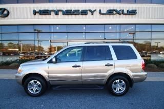 2005 honda pilot ex-l at with navi leather third row heated seats 1owner