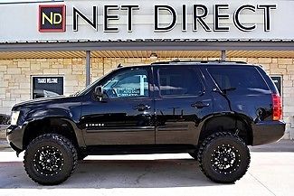 Chevy 5.3 v8 4wd 7.5&#034; lift 18&#034; rims 35&#034; tires dvd 3rd row net direct auto texas