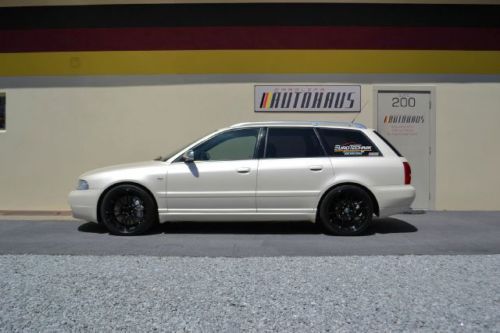 2001 audi b5 s4 avant stage 3 pearl white wagon rs4 k04 turbos porsche brakes