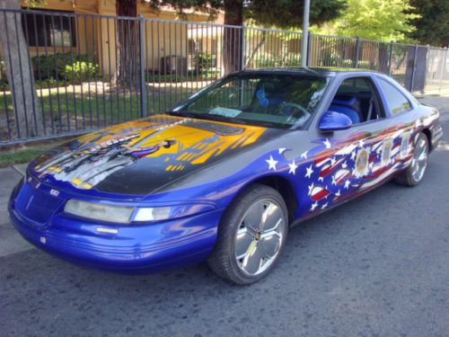 1994 lincoln mark viii, 911 tribute twin tower show car, l@@k!