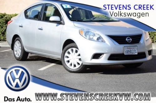 2012 nissan versa 1.6 sv sedan 4-door 1.6l