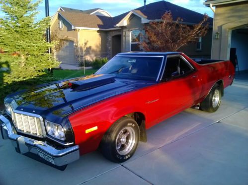 1976 ford ranchero 500 standard cab pickup 2-door 6.6l