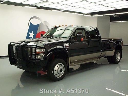 2010 ford f450 king ranch 4x4 diesel dually sunroof nav texas direct auto