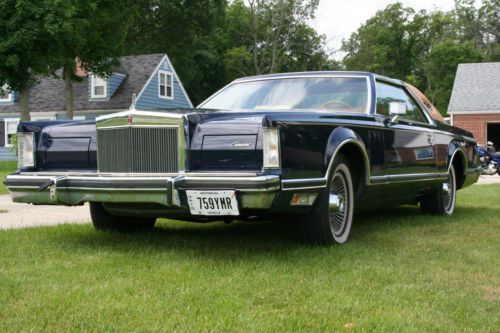 Clean 1977 bill blass lincoln mark v. loaded, 460, one family since new