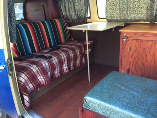 sell used 1971 vw bus with custom camper kit in napa california