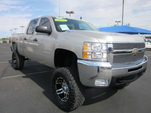 2008 chevy silverado 2500 hd chevolet crew cab 4x4 bds lifted truck~awesome!