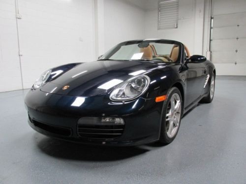 06 porsche boxster s blue rwd 6 speed home link 18 in wheels seat memory