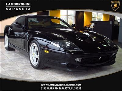 Flawless 1999 ferrari 550 with very low miles a 6 speed manual. all service done