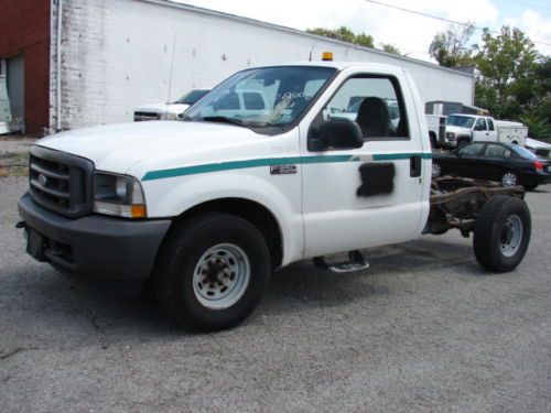 Fleet  work truck chassis runs and drives excellent $$$$$$$mount your bed and go