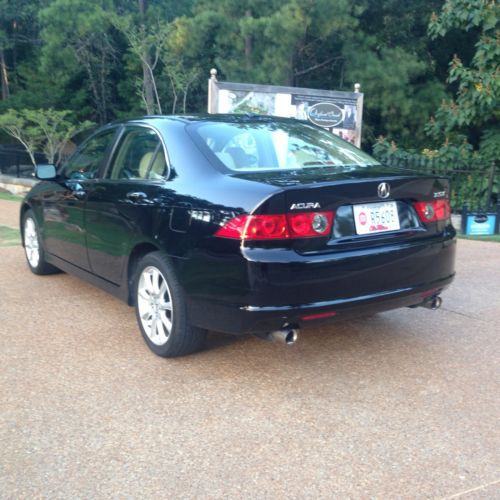 Sell Used 2008 Acura Tsx Black W Tan Interior In Oxford