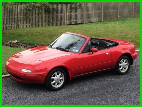 1990 used 1.6l i4 16v manual rwd convertible