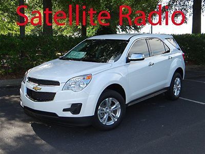 Chevrolet equinox fwd 4dr ls new suv automatic 2.4l 4 cyl summit white