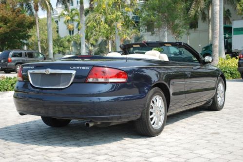 2002 Chrysler Sebring V6 LIMITED Convertible 83K Leather CD ABS 16in Chrome, US $7,950.00, image 13