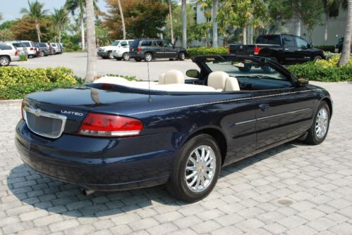 2002 Chrysler Sebring V6 LIMITED Convertible 83K Leather CD ABS 16in Chrome, US $7,950.00, image 14