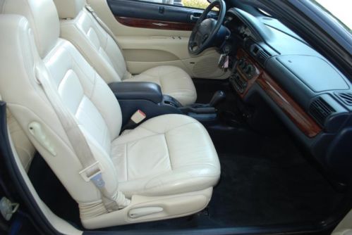 2002 Chrysler Sebring V6 LIMITED Convertible 83K Leather CD ABS 16in Chrome, US $7,950.00, image 83