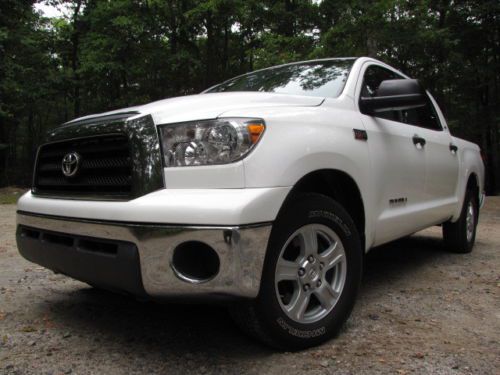 07 toyota tundra sr5 crewmax 4wd extraclean 1-owner runsdrivesnew cleancarfax!!