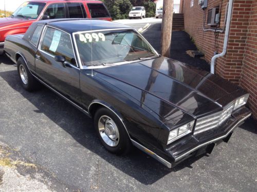 1984 chevrolet monte carlo base coupe 2-door 5.0l