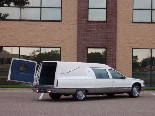 Used Hearse For Sale >> Sell used WHITE with Low Miles! 1995 Federal Cadillac Heritage Hearse 5.7L in Anoka, Minnesota ... Used Hearse For Sale >> Sell used WHITE with Low Miles! 1995 Federal Cadillac Heritage Hearse 5.7L in Anoka, Minnesota ...