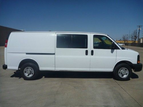 2007 chevrolet express 2500 ext cargo van 48k miles warranty we finance