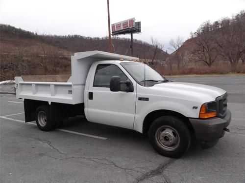 2001 ford f350 xl super duty dump truck automatic  no reserve auction!