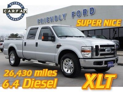 F-250 xlt diesel 6.4l very low miles crewcab excellent condition must sell