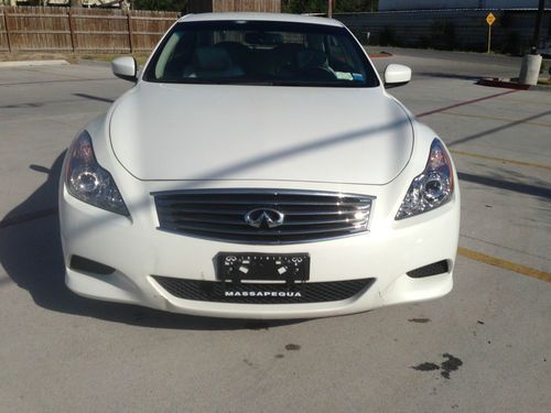 2010 infiniti g37 s  convertible flood salvage rebuildable no reserve
