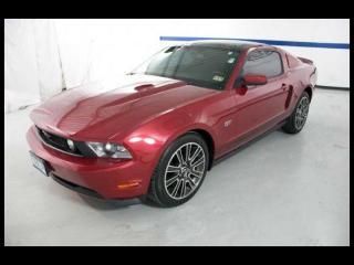 10 ford mustang 5 speed, 2 door coupe gt premium,  leather, sync, we finance!