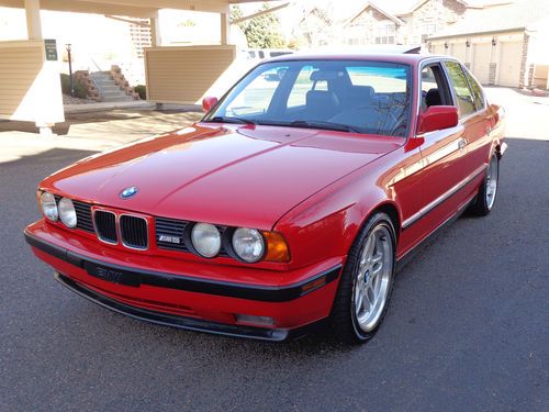 1991 bmw m5 e34 low miles rare in very good condition