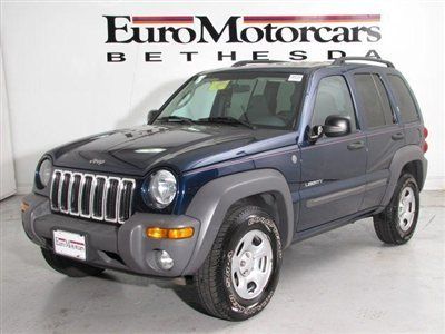 4wd awd sport classic cherokee blue gray grand 06 07 05 03 leather used v6 v4