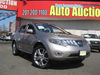 2010 nissan murano sl awd all wheel drive carfax certified 1-owner low reserve