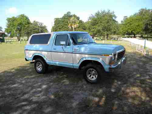 Sell used 1978 Ford Bronco Ranger XLT Sport Utility 2-Door ...